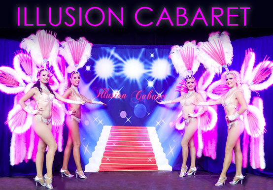Illusion Cabaret, un artiste CANAL BLEU PRODUCTIONS – diffusion et productions de spectacles en Pays de la Loire